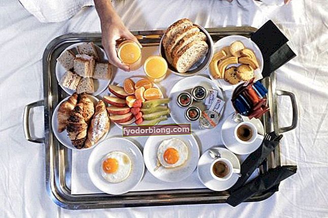 Pusryčiai lovoje - idėjos nustebinti