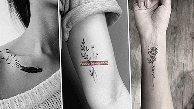 Moteriška tatuiruotė - trumpa istorija ir daugiau nei 100 gražių įkvėpimų